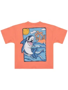 Civil Boys Vacay Mood 2/5 Y T-Shirt - PINK - Image 2