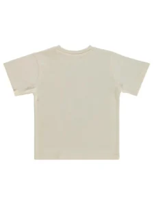 Civil Boys BASKET Printed 2/5 Y T-Shirt - Ecru - Image 2