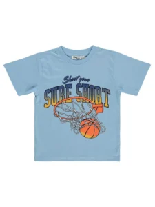 Civil Boys BASKET Printed 2/5 Y T-Shirt - Ecru - Image 3