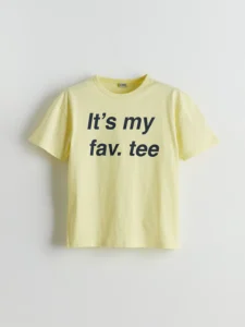 LCW Kids Green Crew Neck Boys' T-Shirt