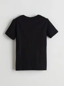 LCW ECO Black Crew Neck Boys' T-Shirt - Image 2