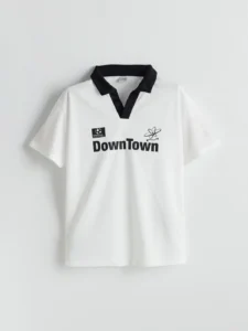 LCW Kids White Polo Shirt Collar Boys' T-Shirt