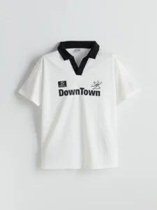 LCW Kids White Polo Shirt Collar Boys' T-Shirt - Image 2