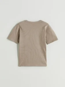 LCW Kids Brown Crew Neck Printed Boys' T-Shirt - Image 3