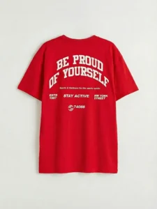 LCW Kids Red Printed Boys' T-Shirt - Image 4