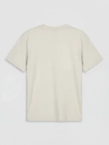 LCW Kids Beige Crew Neck Basic Boys' T-Shirt - Image 3