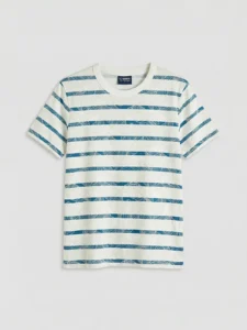 LCW Kids Ecru Crew Neck Boys' T-Shirt 2 Sets - Image 5
