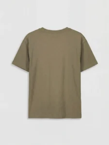 LCW Kids Khaki Crew Neck Printed Boys' T-Shirt - Image 4