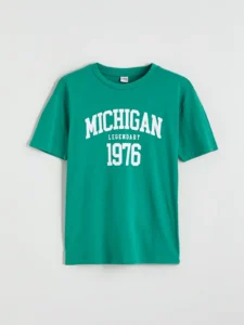 LCW Kids Green Printed Boys' T-Shirt - Image 2