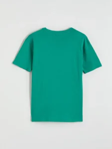 LCW Kids Green Printed Boys' T-Shirt - Image 4