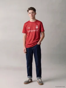 LCW Kids Red Liverpool Printed Boys' T-Shirt - Image 2