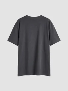 LCW Kids Anthracite Text Printed Boys' T-Shirt - Image 2