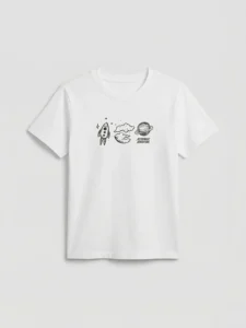 LC WAIKIKI White Crew Neck Printed Boys' T-Shirt