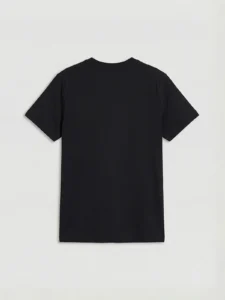 LC WAIKIKI Black Crew Neck Printed Boys' T-Shirt - Image 2