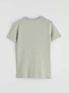 LC WAIKIKI Gray Crew Neck Printed Boys' T-Shirt - Image 3