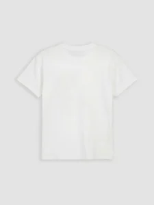 LC WAIKIKI White Crew Neck Printed Boys' T-Shirt - Image 2