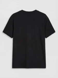 LC WAIKIKI Black Crew Neck Printed Boys' T-Shirt - Image 2