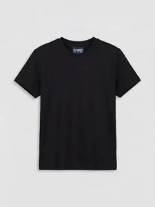 LC WAIKIKI Black Crew Neck Boys' T-Shirt