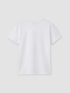 LC WAIKIKI White Crew Neck Printed Boys' T-Shirt - Image 2
