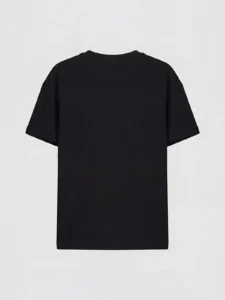 LC WAIKIKI Black Crew Neck Printed Boys' T-Shirt - Image 2