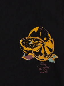 LC WAIKIKI Black Crew Neck Printed Boys' T-Shirt - Image 2