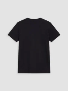 LC WAIKIKI Black Crew Neck Printed Boys' T-Shirt - Image 3