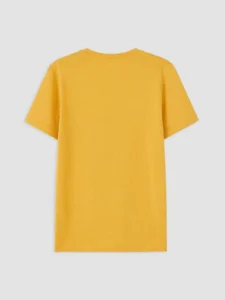 LC WAIKIKI Yellow Crew Neck Printed Boys' T-Shirt - Image 2