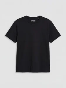 LCW Vision Black Basic Boys' T-Shirt