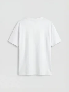 LCW Kids White Crew Neck Samsun Printed Boys' T-Shirt - Image 2