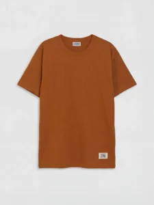 LCW Kids Brown Crew Neck Short Sleeve Boys' T-Shirt - Image 2
