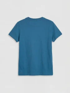 LC WAIKIKI Blue Crew Neck Printed Boys' T-Shirt - Image 2