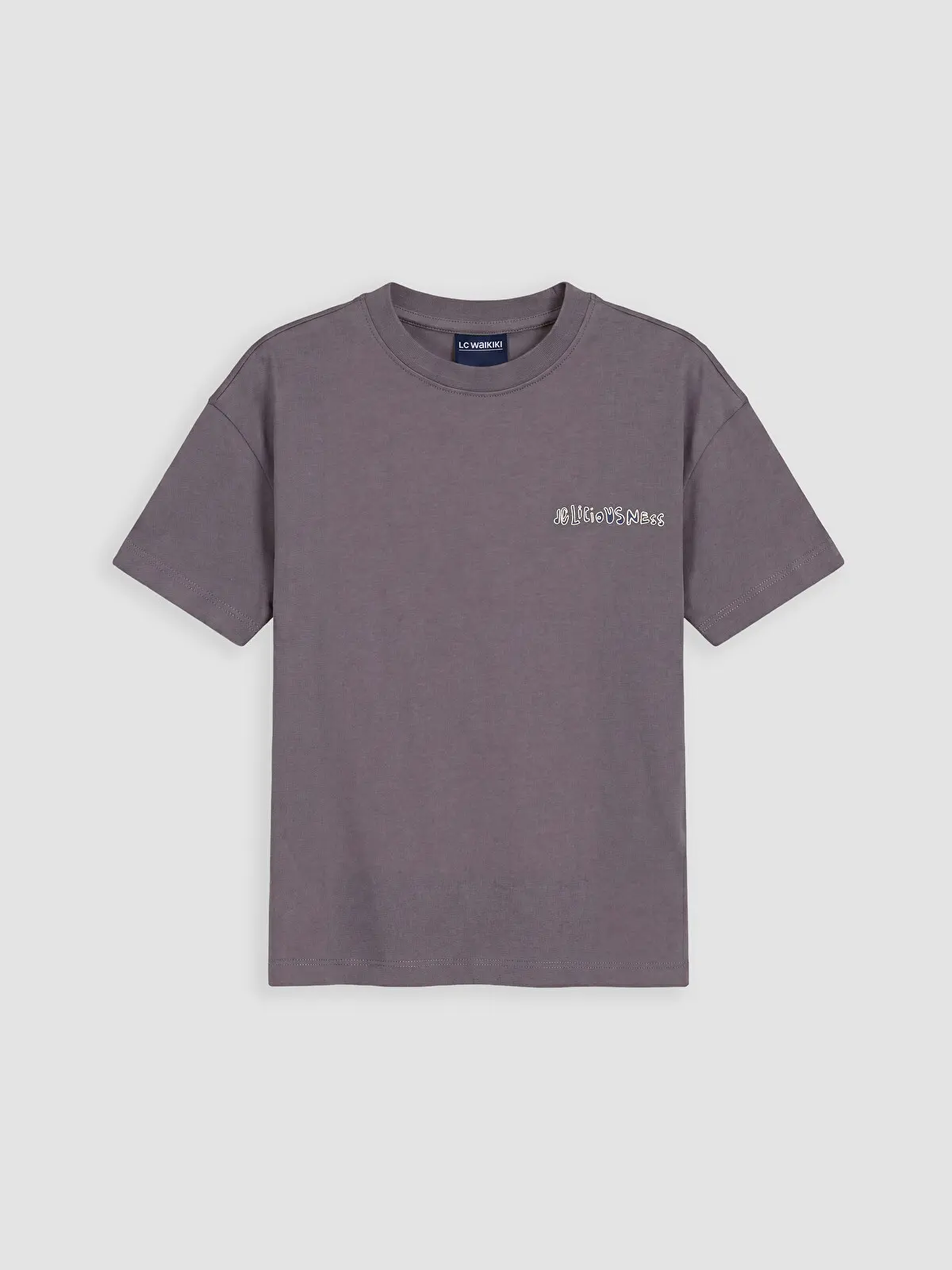 S6EA32Z4-HAD_1 LC WAIKIKI Crew Neck Boys' T-Shirt - Image 1