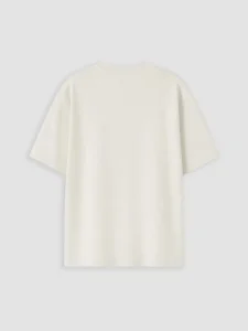 LC WAIKIKI Ecru Crew Neck Printed Boys' T-Shirt - Image 3