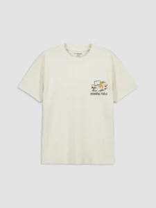 LC WAIKIKI Green Crew Neck Printed Boys' T-Shirt