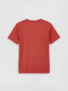 LC WAIKIKI Orange Crew Neck Printed Boys' T-Shirt - Image 2