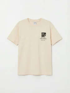 LCW Kids Beige Printed Boys' T-Shirt - Image 2