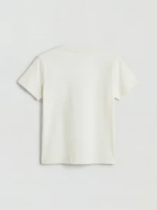 LC WAIKIKI Beige Printed Boys' T-Shirt - Image 2