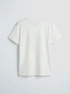 LC WAIKIKI Ecru Crew Neck Printed Boys' T-Shirt - Image 2