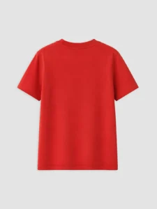 LC WAIKIKI Orange Crew Neck Printed Boys' T-Shirt - Image 2