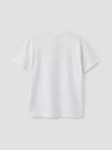 LC WAIKIKI White Crew Neck Printed Boys' T-Shirt - Image 2
