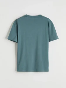 LCW Kids Green Crew Neck Printed Boys' T-Shirt - Image 4