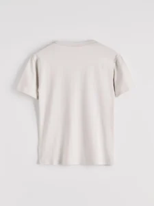 LCW Kids Beige Crew Neck Printed Boys' T-Shirt - Image 7