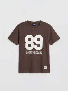 LCW Kids Brown Printed Boys' T-Shirt - Image 2