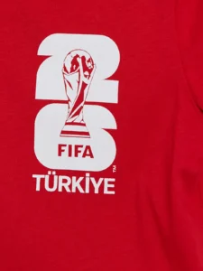 LCW Kids Red FIFA 2026 World Cup Printed Boys' T-Shirt - Image 4