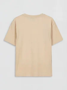 LCW Kids Beige Crew Neck Brawl Stars Printed Boys' T-Shirt - Image 4