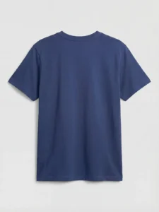 LC WAIKIKI Navy Blue Crew Neck Printed Boys' T-Shirt - Image 2