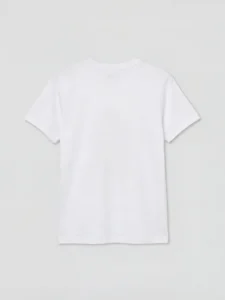 LC WAIKIKI White Crew Neck Printed Boys' T-Shirt - Image 2