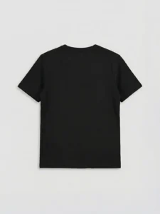 LC WAIKIKI Black Printed Boys' T-Shirt - Image 2