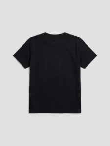 LC WAIKIKI Black Crew Neck Printed Boys' T-Shirt - Image 2