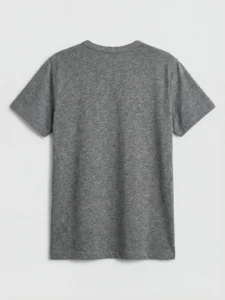 LC WAIKIKI Anthracite Boston Printed Boys' T-Shirt - Image 2